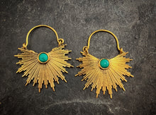 Load image into Gallery viewer, Turquoise Drop Earrings
