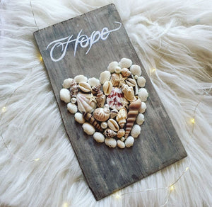 Hope Shell Wall Hanging