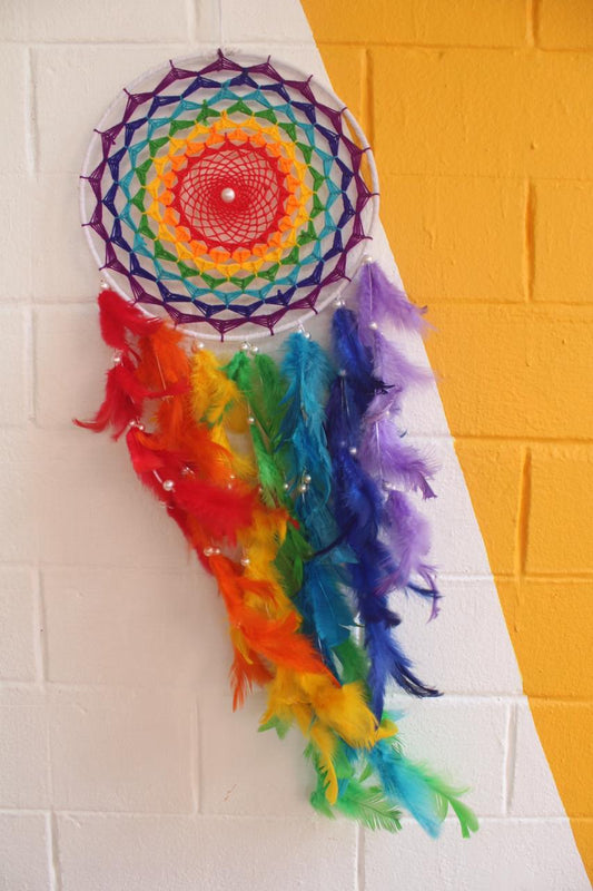 Rainbow Big Dreamcatcher