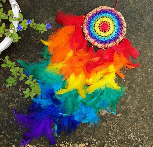 Rainbow Small Dreamcatcher