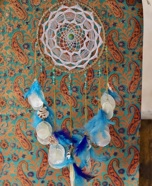 Capiz Shell Dreamcatcher-2