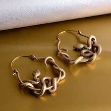 Load image into Gallery viewer, Celtic Snake Earrings
