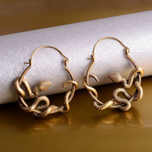 Celtic Snake Earrings