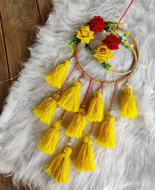 Superbloom Red & Yellow Dreamcatcher