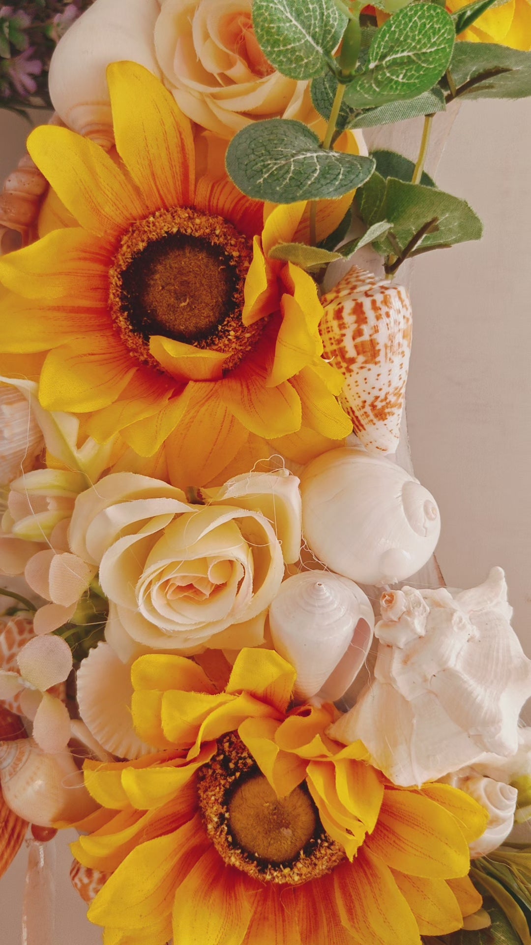 Sunflower Vegan Flora Dreamcatcher
