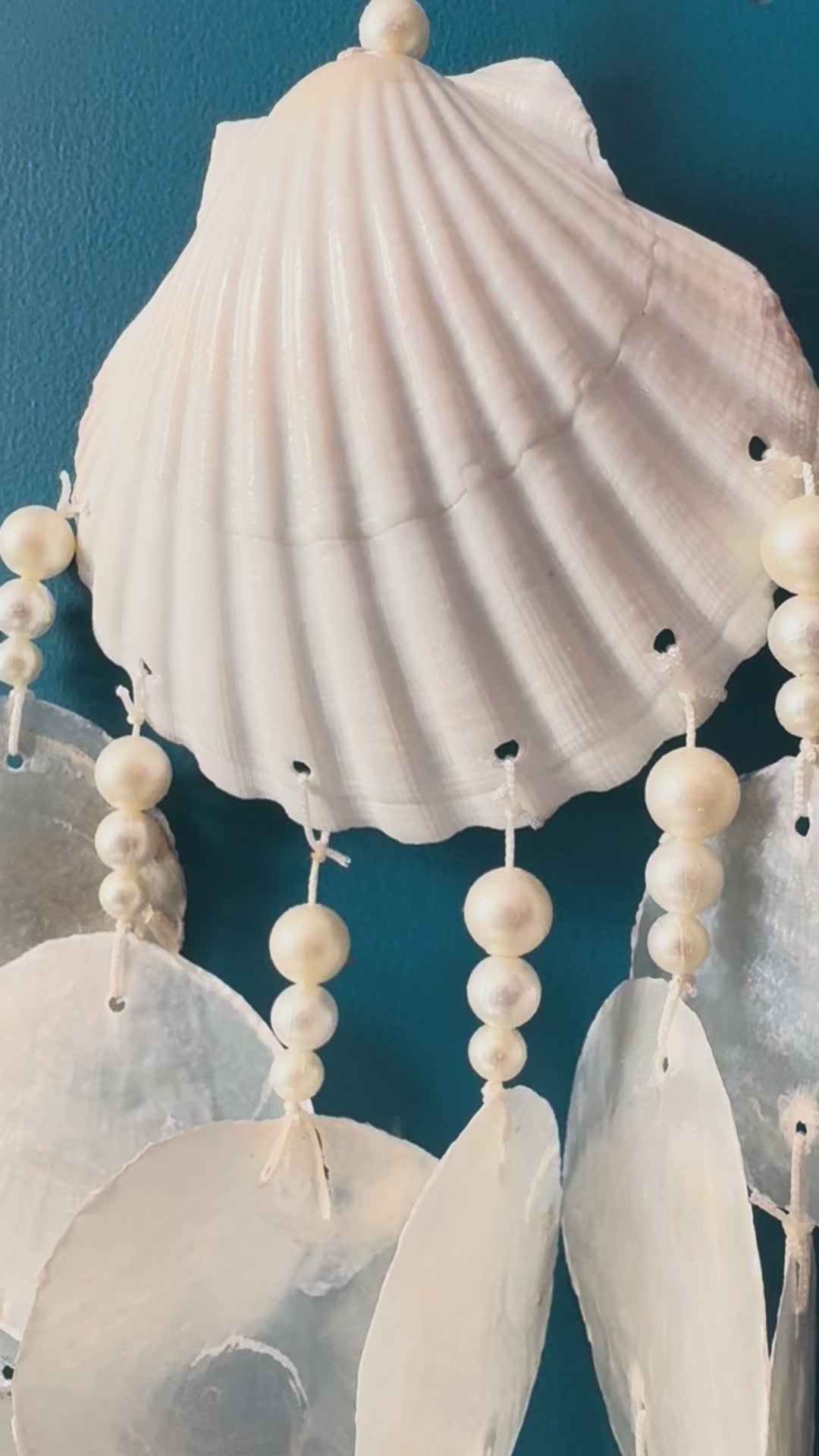 Pearl Drift Capiz Shell Wind Chime