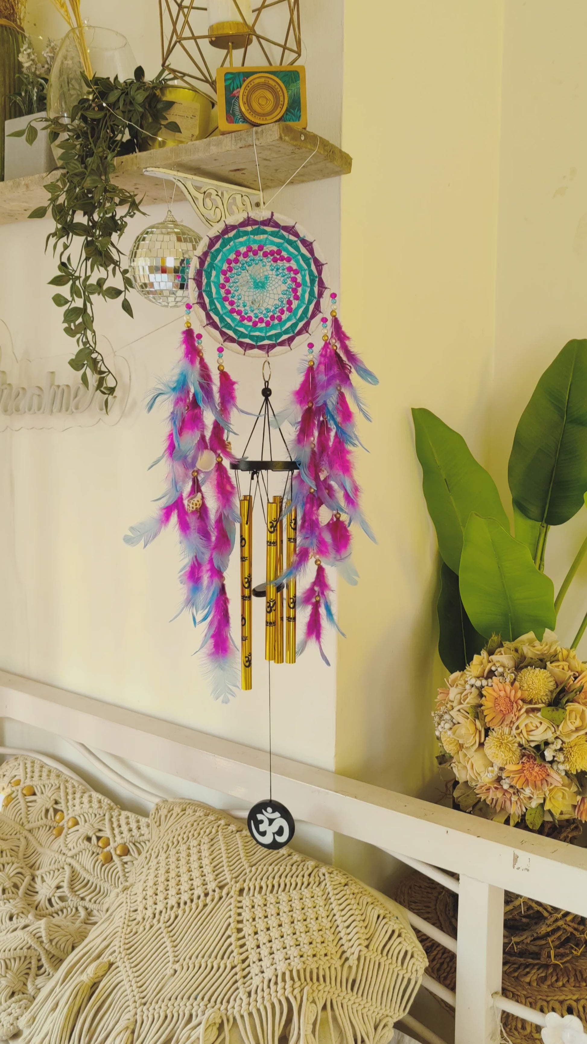 Twilight Omm Windchime Dreamcatcher