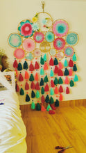 Load and play video in Gallery viewer, Baby Shower Themed Cluster Dreamcatcher
