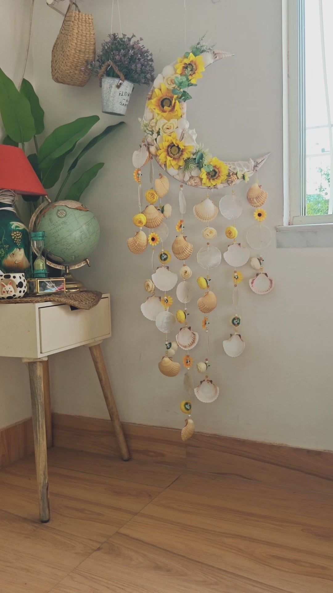 Sunflower Vegan Flora Dreamcatcher