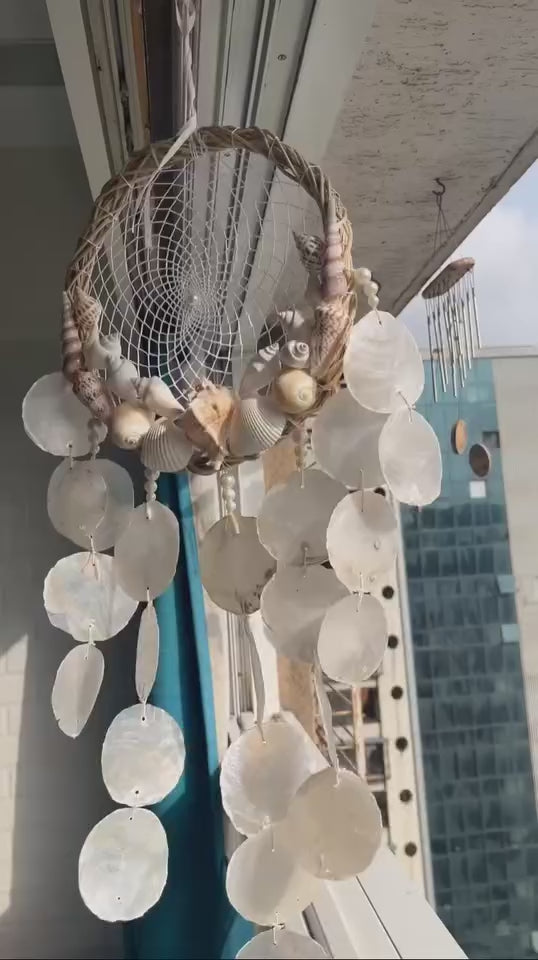 Dream Wreath Capiz Dreamcatcher