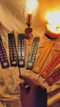 Load and play video in Gallery viewer, Life Chakra Wooden Incense Stick Holder

