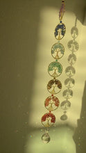 Load and play video in Gallery viewer, 7 Life Chakras Tree Of Life Dreamcatcher With Suncatcher Stone

