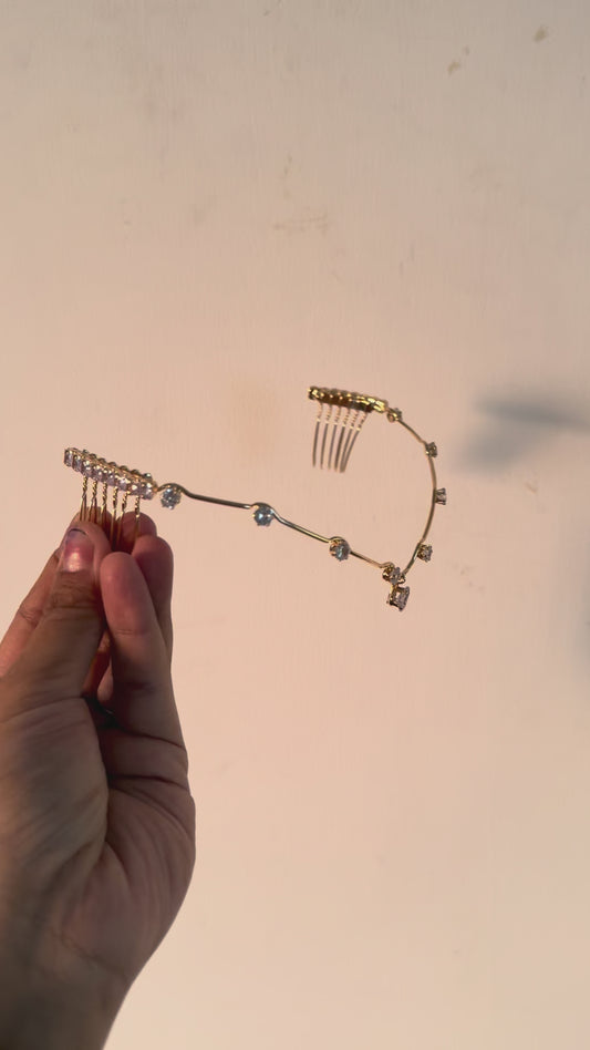 Aurora Whisper Hair Crown