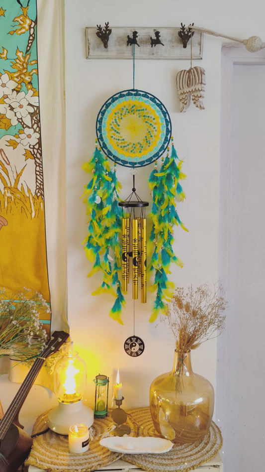 Mirai Yin-Yang Windchime Dreamcatcher