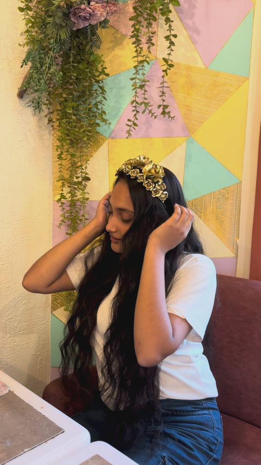 Field of Roses HairCrown