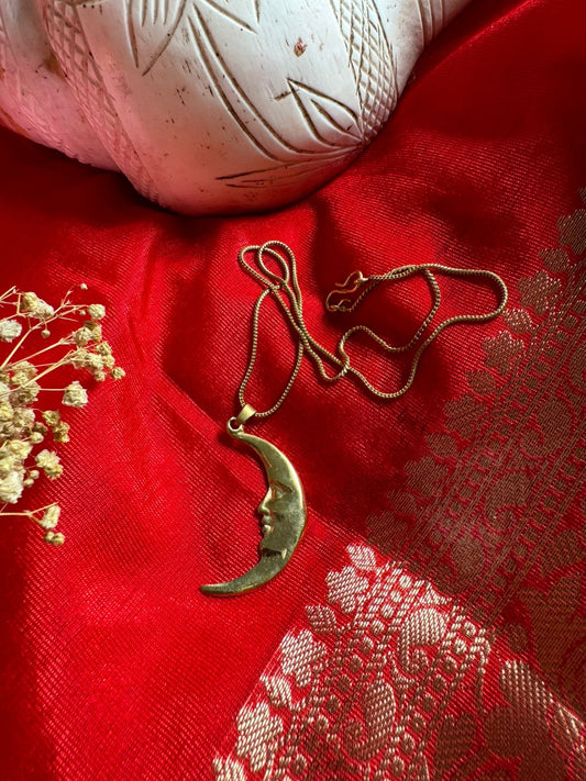 Lunar Crescent Pendant