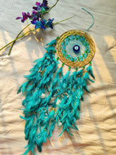 Load image into Gallery viewer, Turquoise Healing Dreamcatcher
