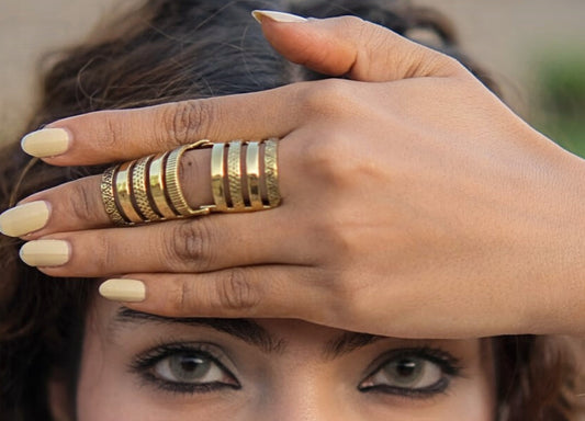Foldable Chunky Ring
