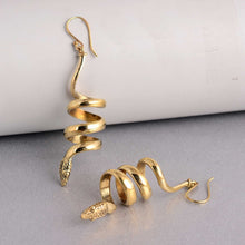 Load image into Gallery viewer, Serpent Coil Earrings
