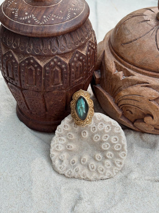 Labradorite Rani Ring