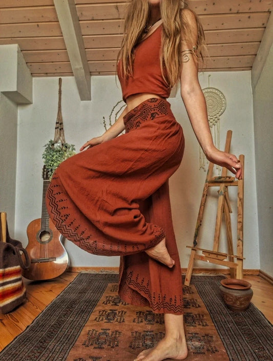 Terracotta Nomad Pants