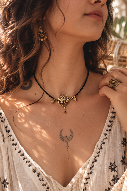 Lotus Necklace