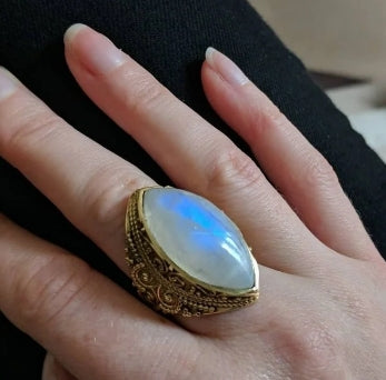 Aryia Moonstone Ring