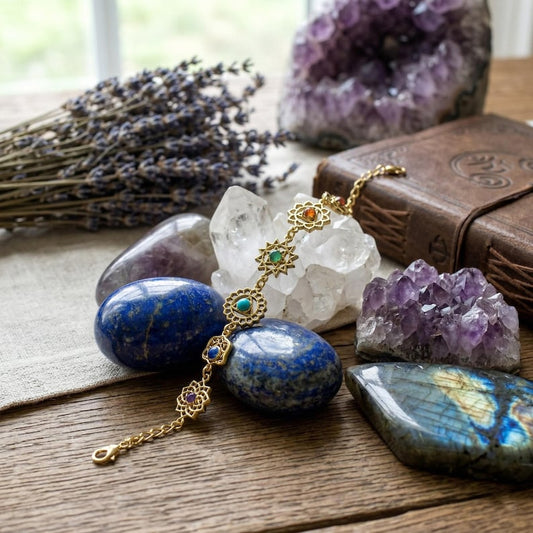 7 Chakra Healing Stone Bracelet