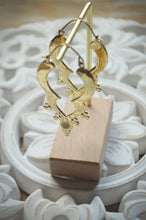 Load image into Gallery viewer, Banjara Brass Hoops
