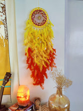 Load image into Gallery viewer, Yellow Loving Dreamcatcher
