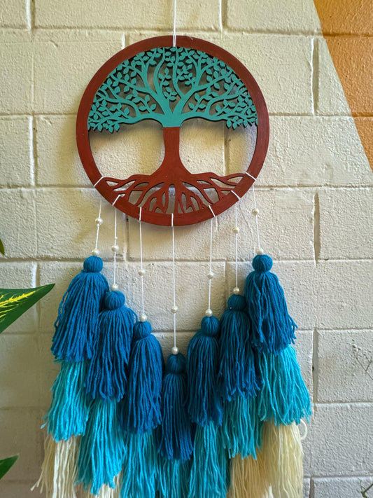 Tree of Life Tasseled Dreamcatcher