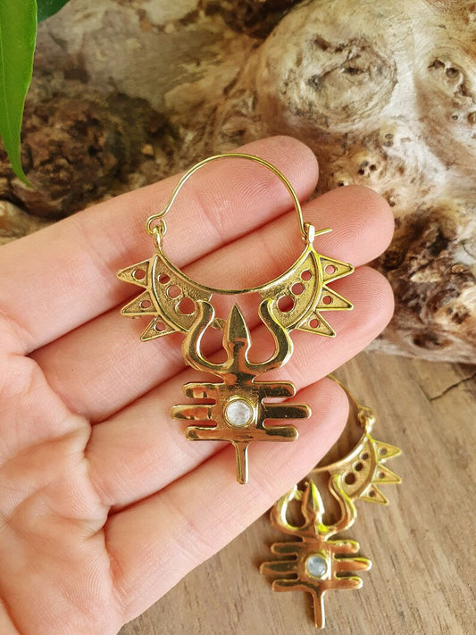 Trishul Earrings