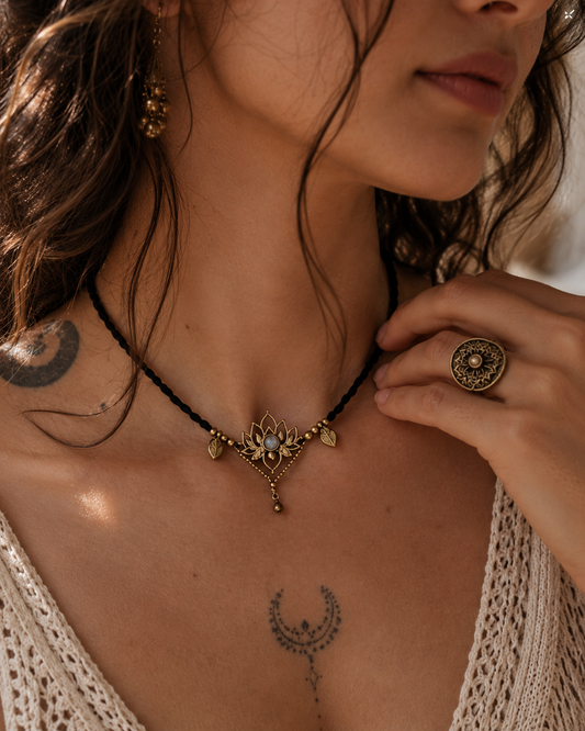 Lotus Necklace