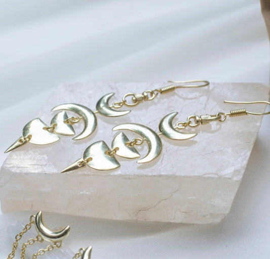 Crescent Moon Earrings