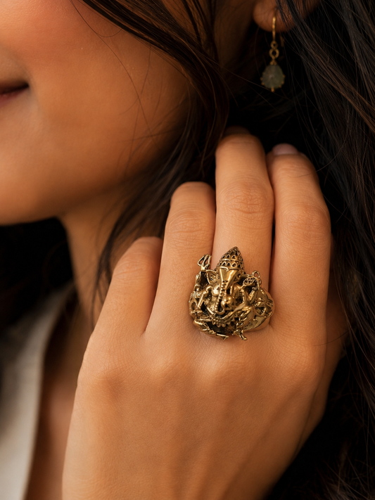 Gannu Bappa Ring