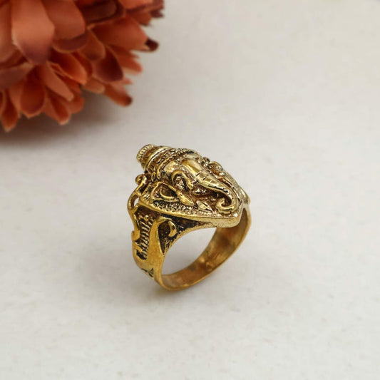 Ganesh Statement Ring