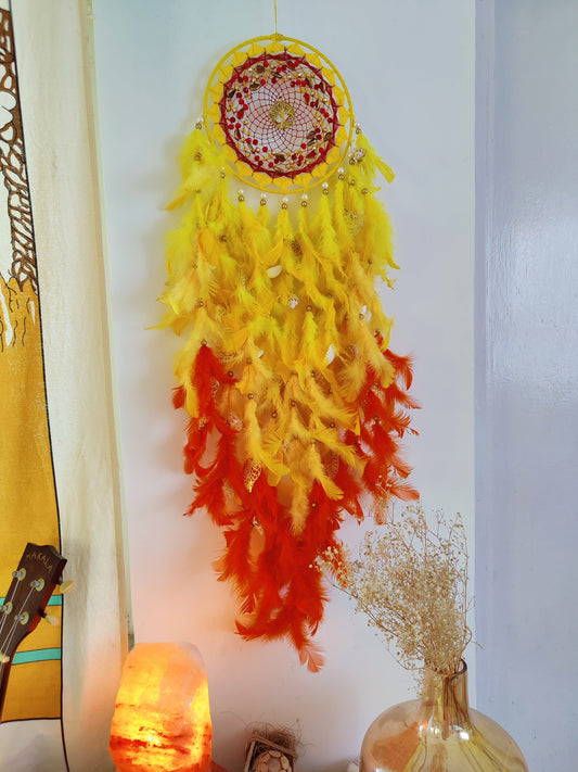 Yellow Loving Dreamcatcher