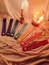 Load image into Gallery viewer, Life Chakra Wooden Incense Stick Holder
