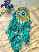 Load image into Gallery viewer, Turquoise Healing Dreamcatcher
