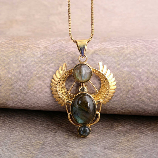 Scarab Pendant with chain