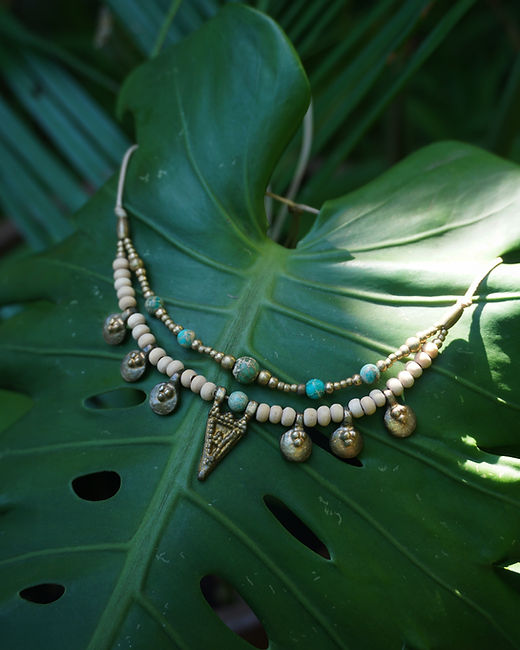 Wildflower Macrame Necklace