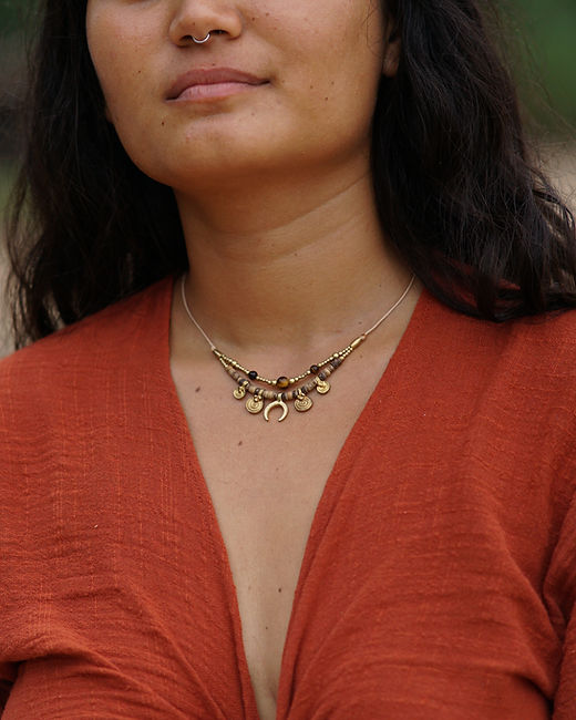 Amara Macrame Necklace