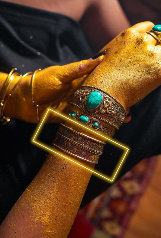 Sphere of Life Brass Kada