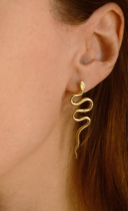 Renenute Snake Spiral Dangle