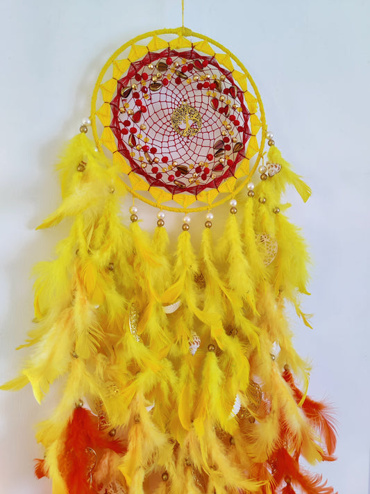 Yellow Loving Dreamcatcher