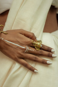 Ganesha Adjustable Ring
