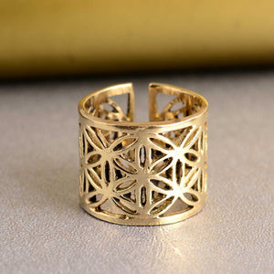 Flower Of Life Ring