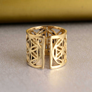 Flower Of Life Ring