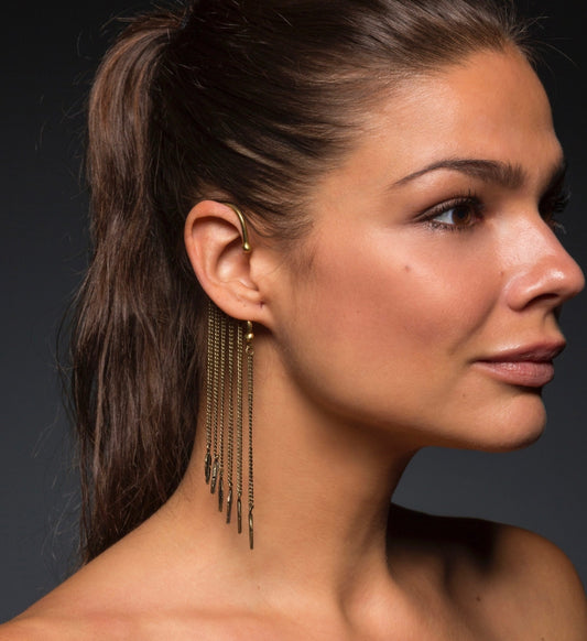 Cosmic Dust Ear Cuff
