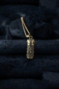 Secret Bottle Pendant with Chain